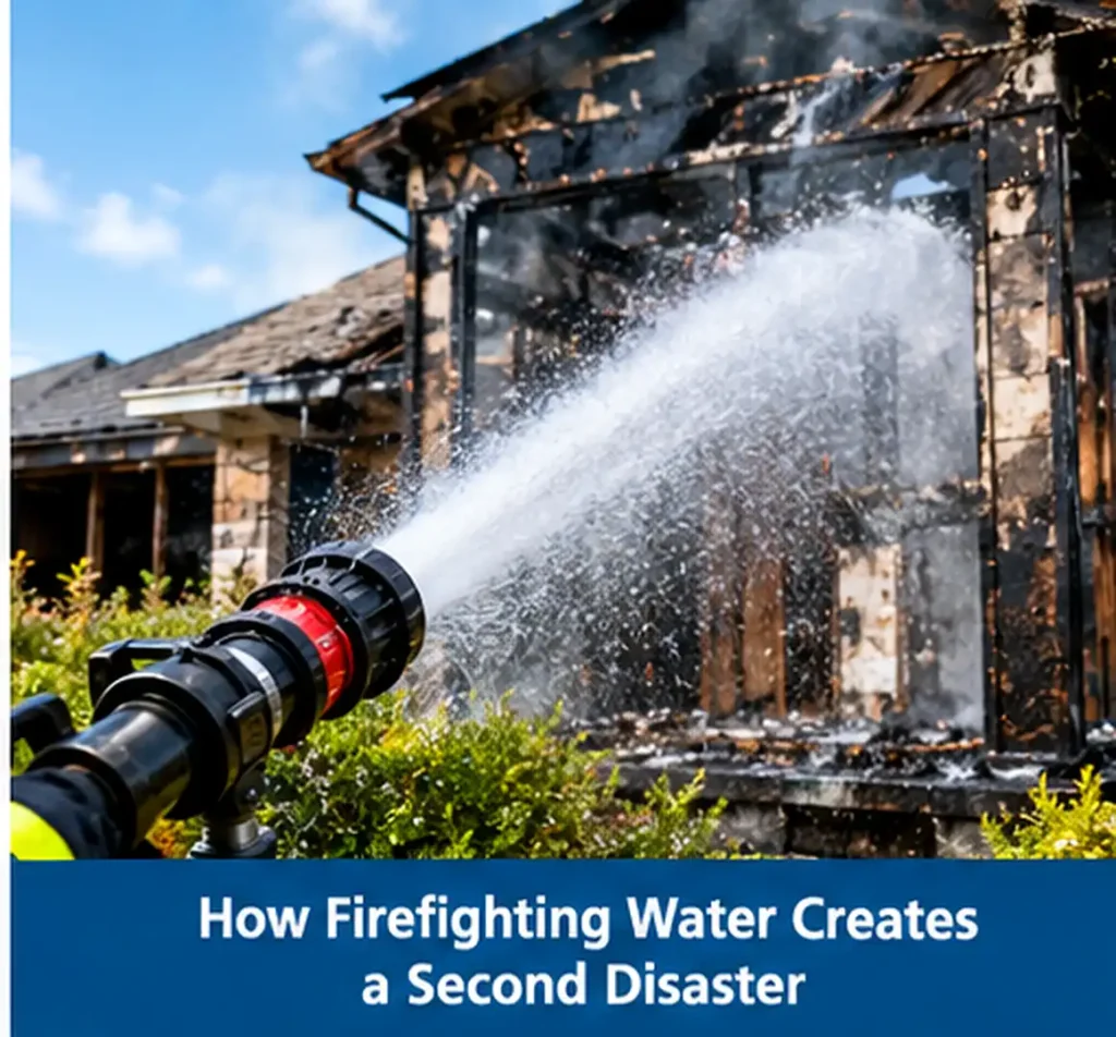 How Firefighting Water Creates a Second Disaster