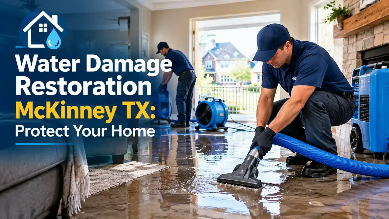 Water Damage Restoration McKinney TX Protect Your Home