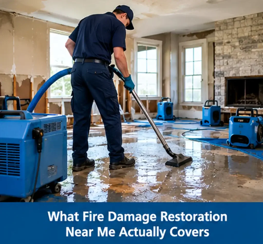 What Fire Damage Restoration Near Me Actually Covers